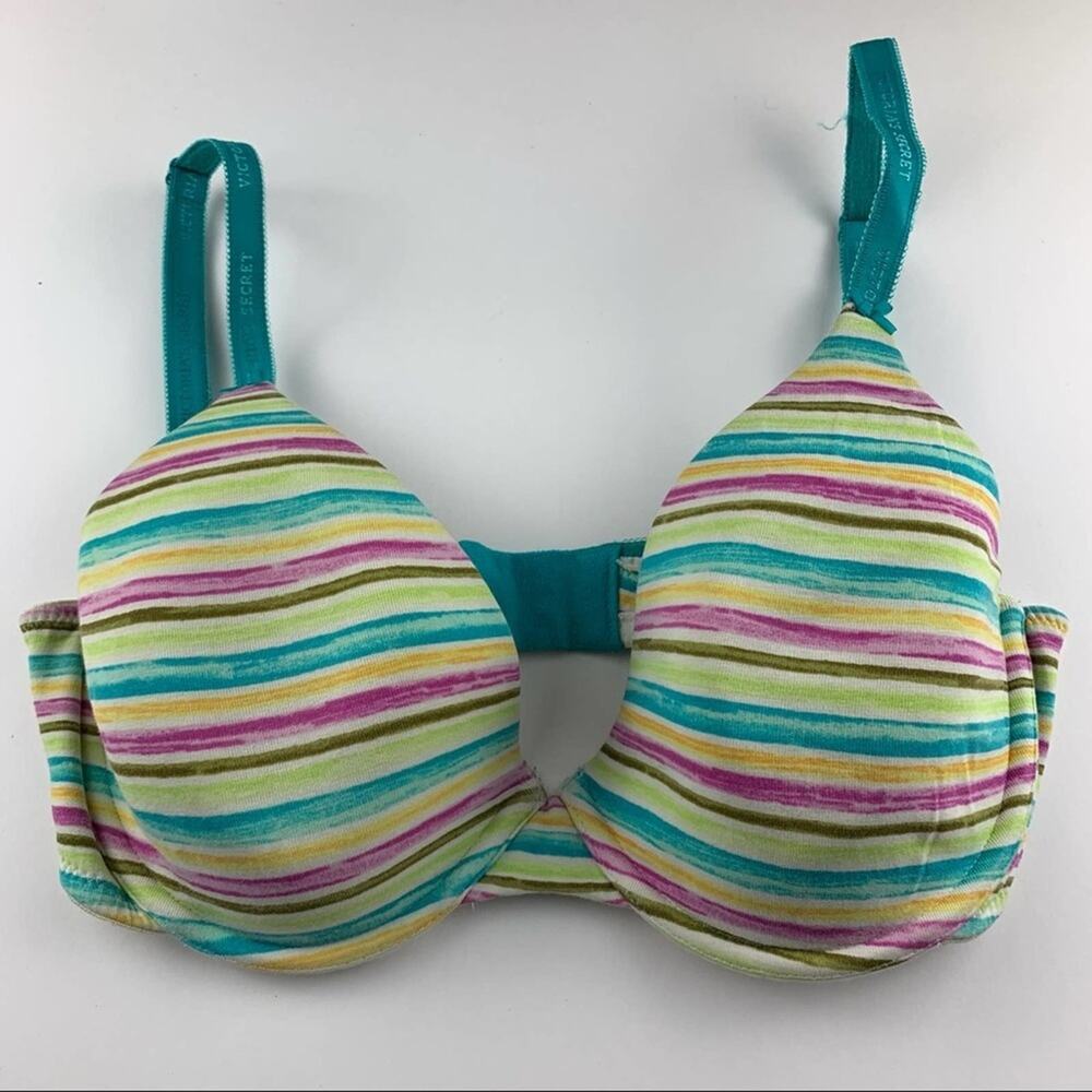 Victoria’s Secret Lined Perfect Coverage Bra 34D #5974